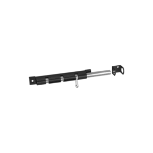 DOMAX Zástrč s kulatým jezdcem úzká 100x16mm černá