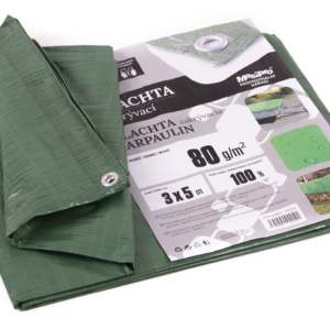 Plachta 3x5m ZELENÁ 80g VEN