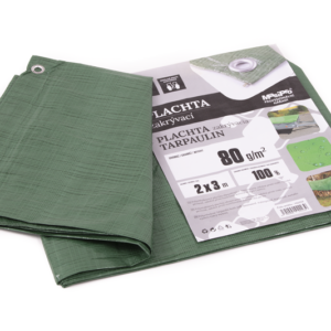 Plachta 2x3m ZELENÁ 80g VEN
