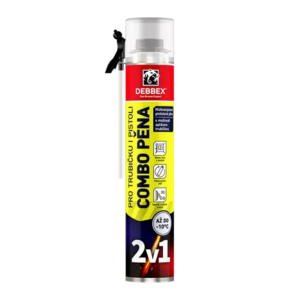 Montážní pěna COMBO nízkoexpanzní trubička i pistole 750ml DEN BRAVEN