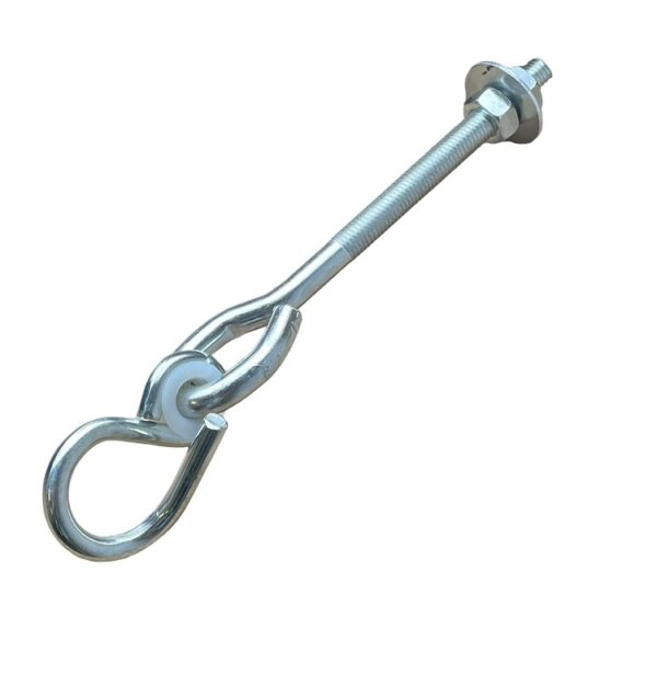 Hák houpačkový vrut+nylon M12x250 metrika