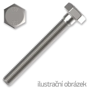 Šroub 6HR hlava celozávit DIN 933, 8.8, pozink M10 x 50mm