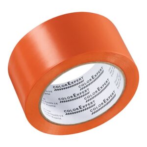 Páska lepicí UV,PVC oranžová 50mm/33m, lepidlo z přír.kaučuku, Ciret