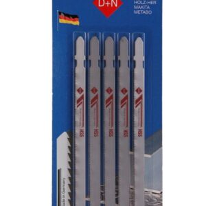 Pilka přímočará 5 ks,100mm/1mm,HSS,31112