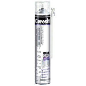 Montážní pěna trub. WhiteTeQ CERESIT nízkoexp. 750ml