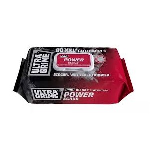 WOLF-Profi čistící ubrousky ULTRAGRIME(R) Power Scrub 80ks XXL