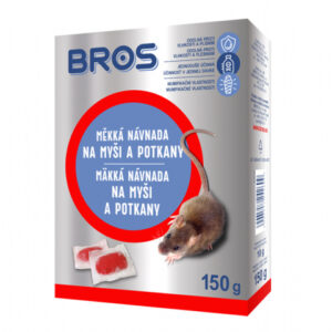 BROS-měkká návnada na myši a potkany 150g