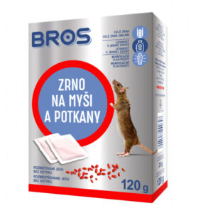 BROS-zrno na myši a potkany 120g (6x20g)