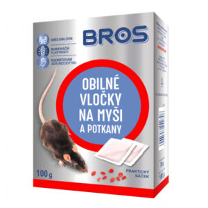 BROS-obilné vločky na myši a potkany 100g (5x20g)