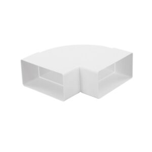 Kanál Koleno vodorovné ploché CKH, 2x110x55mm