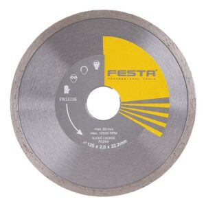 Kotouč řezný DIAMANT 125mm plný FESTA