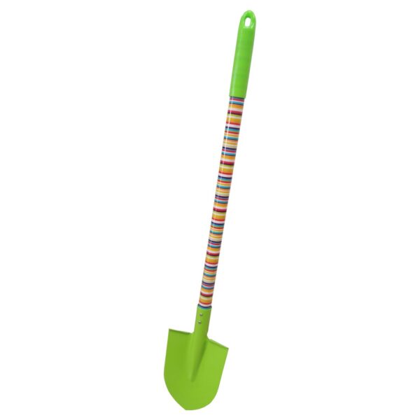 Dětské zahradní nářadí kovové-rýč-dlouhá násada 73cm TOPTRADE