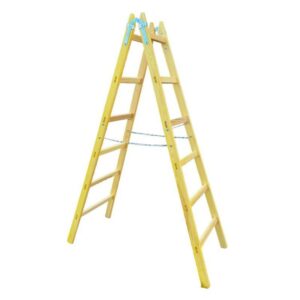 Žebřík Štafle dřevěné PROFI 6 příček, L=196,5cm,ENPRO