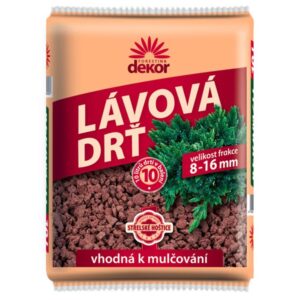 Drť lávová 10l, 8-16mm