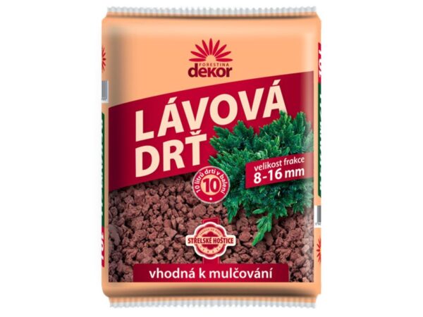 Drť lávová 10l, 8-16mm