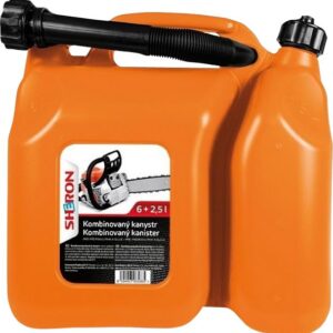 SHERON Kanystr kombinovaný 6+2,5L, oranžový