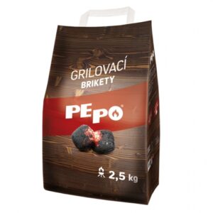 Brikety Pe-Po, grilovací, 2,5kg