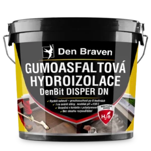 DEN BIT Gumoasfalt hydroizol. Disper DN 5kg DEN BRAVEN