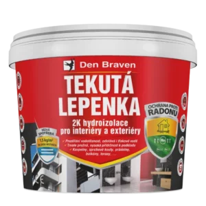 Lepenka v kýblu 2K 14kg hydroizolace DEN BRAVEN