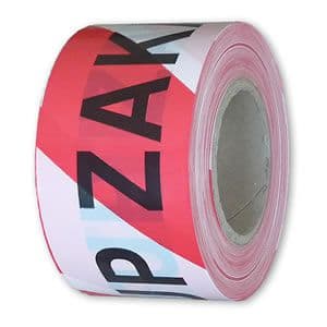 Páska výstražná VSTUP ZAKÁZÁN 80mm/250m HASOFT