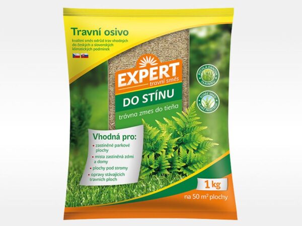 Travní osivo, Směs do stínu, EXPERT,1kg
