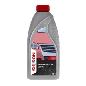 SHERON Kapalina chladící Antifreeze G12+ -30°C 1 lt růžová