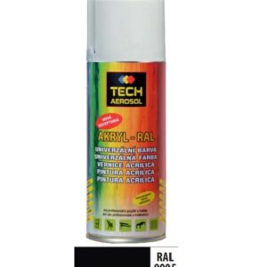 Sprej Akryl RAL 9005 černá lesklá 400ml