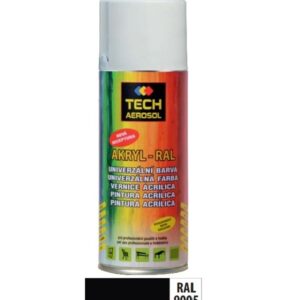 Sprej Akryl RAL 9005 černá matná 400ml