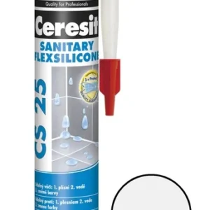 Silikon sanitár bílý CERESIT CS25 280ml