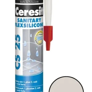 Silikon sanitár silver CERESIT CS25 280ml