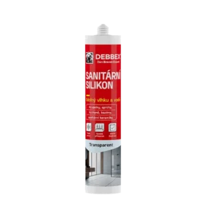 Silikon sanitár transparent 280ml DEN BRAVEN