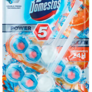 DOMESTOS WC závěs power 5 Duo Platinum Lotus Orange 2x55g