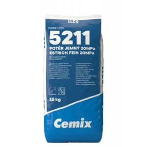 BETON potěr jemný 20Mpa 010J 25kg 5211