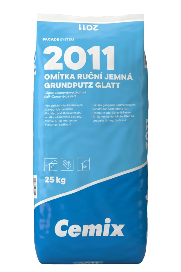 Malta omítková ruční jemná 1,2mm 082j 25kg 2011