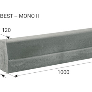 Best MONO II tl.25cm přírodní 1m