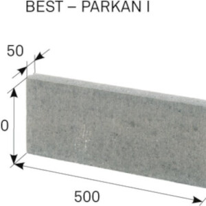 Best PARKAN I 20cm přírodní 0,5m