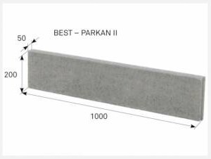 Best PARKAN II 20cm přírodní 1m