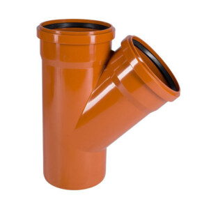 PVC odbočka 125/125/45°