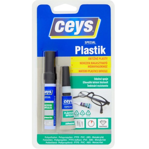 CEYS Lepidlo SPECIAL PLASTIK na obtížné plasty