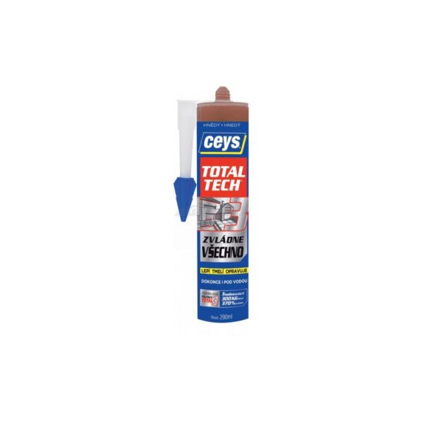 CEYS Lepidlo+tmel TOTAL TECH 290ml hnědá
