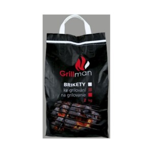 Brikety ke grilování  (2kg/bal) GRILLMAN