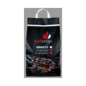 Brikety ke grilování  (5kg/bal) GRILLMAN